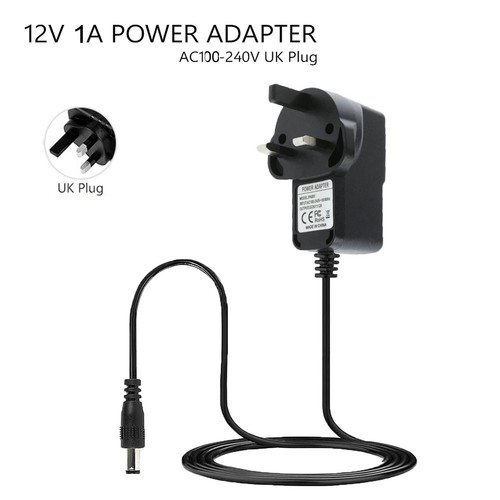 New 12v power supply - new, 1a