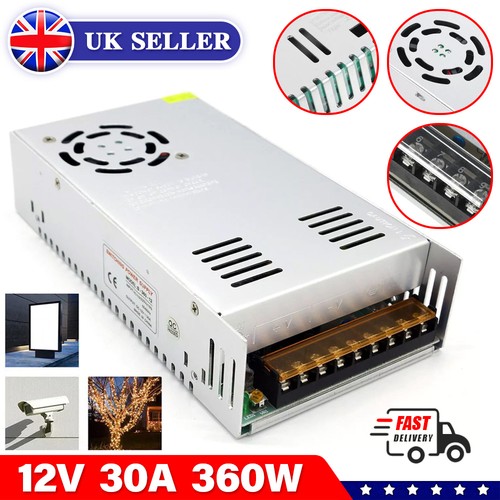 100 240v 12v 30a 360w - ac, 100-240v